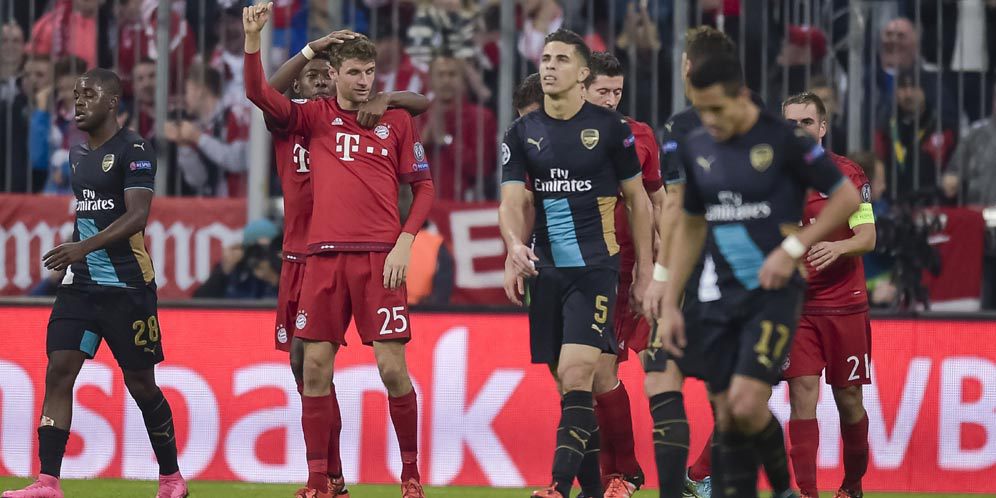 Lagi-lagi Jumpa Bayern, Arsenal Dihantui Mimpi Buruk