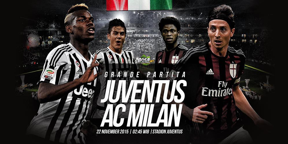 Prediksi Juventus vs AC Milan 22 November 2015