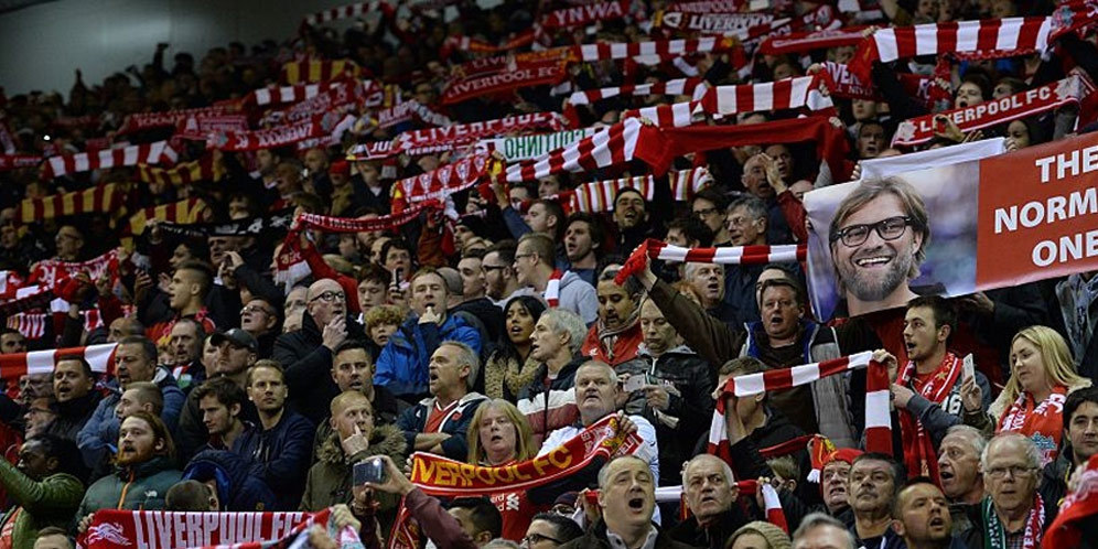 Saat Kopites 'Usir' Suporter Manchester City di Etihad Stadium