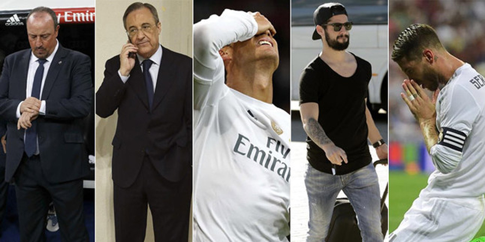 Inilah Lima Korban Clasico Santiago Bernabeu