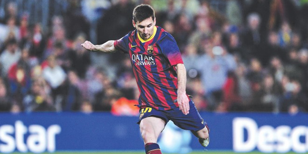 Ini Trik Jitu Eksekusi Tendangan Bebas ala Messi