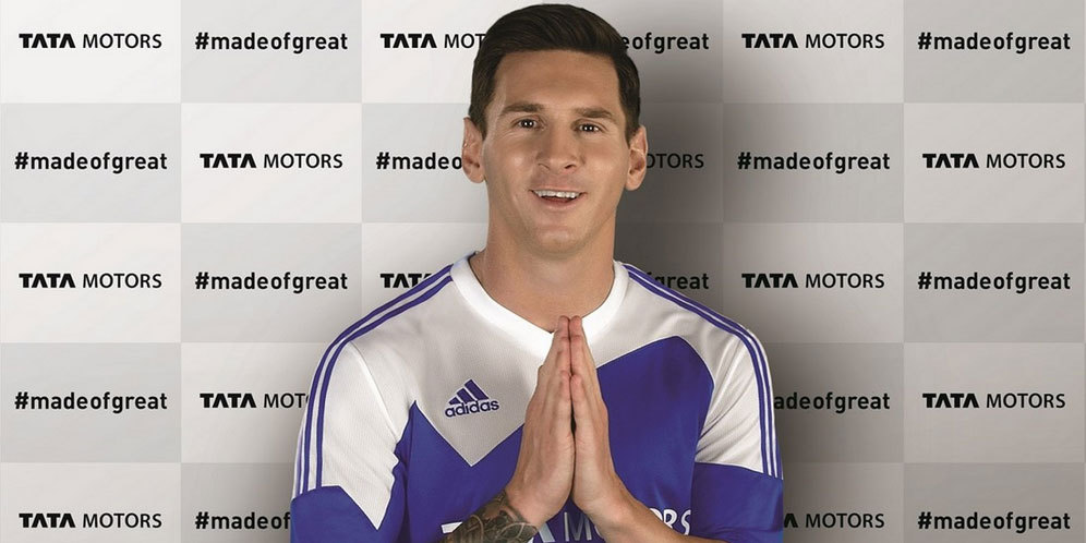 Messi dari Dua Zaman Pamer Akting di Iklan Mobil India