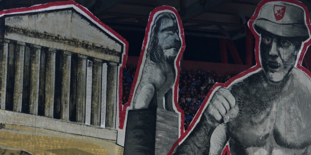 Tifo Spektakuler Suporter Olympiakos