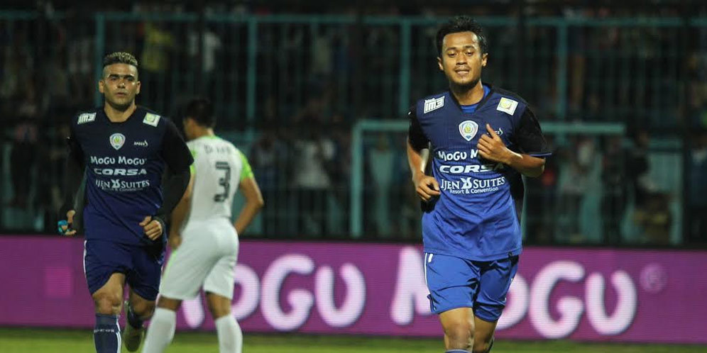 Kembali Cetak Gol Bagi Arema Cronus, Ini Kata Sunarto