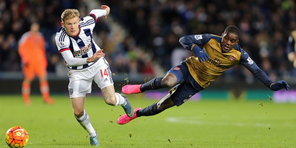 Hasil Pertandingan West Brom vs Arsenal: Skor 2-1