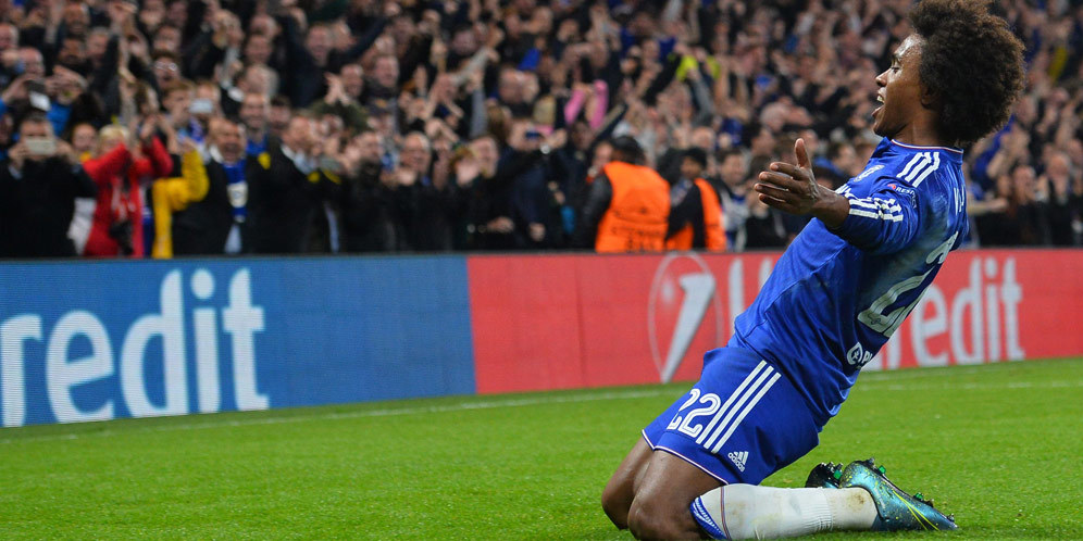 Main Kandang, Willian Pede Chelsea Coret PSG