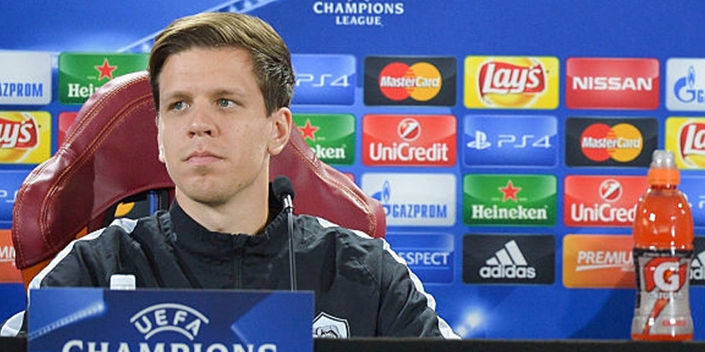 Szczesny: AS Roma Tak Sulitkan Barcelona Sama Sekali