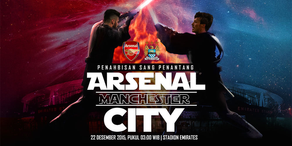 Prediksi Arsenal vs Manchester City 22 Desember 2015