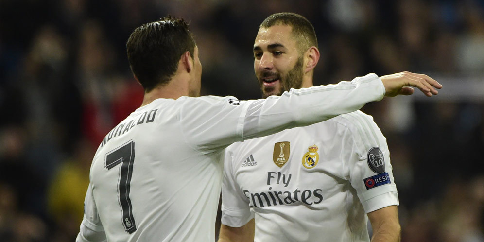 Madrid Lego Ronaldo dan Benzema di 2016