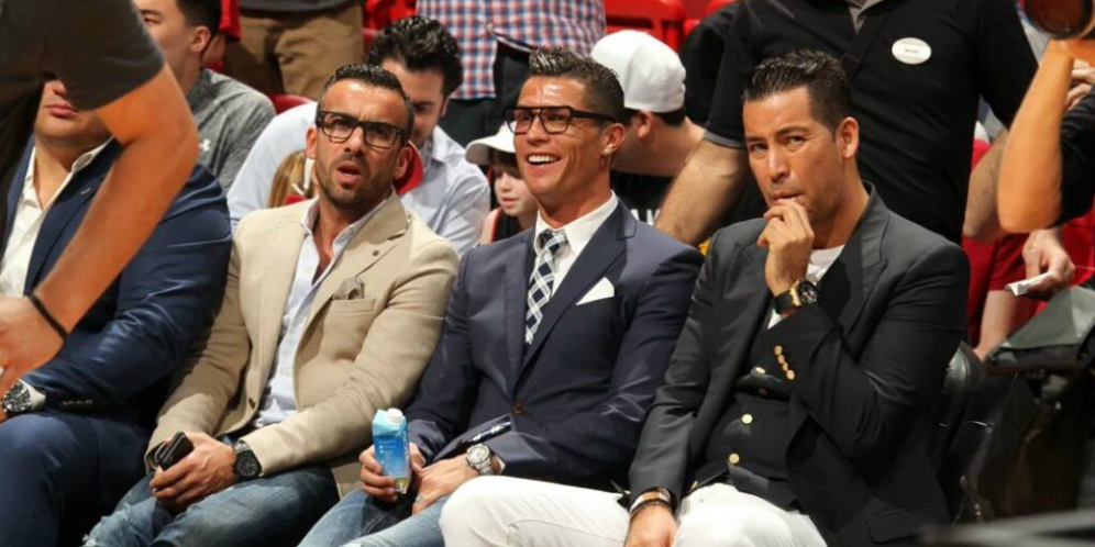 Libur, Ronaldo Nonton Basket di Miami