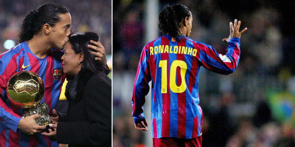 Kilas Balik Ballon d'Or 2005: Ronaldinho