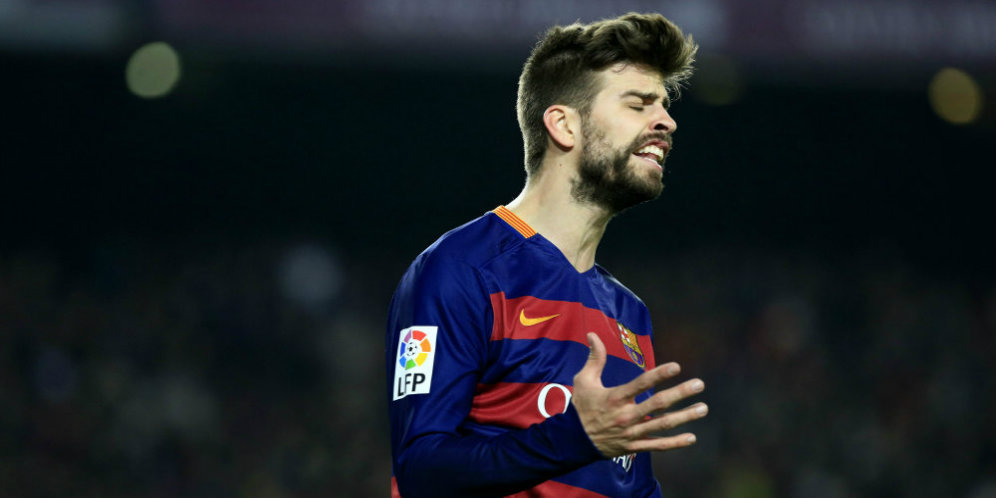 Pique: Kasihan Fans Atletico Madrid