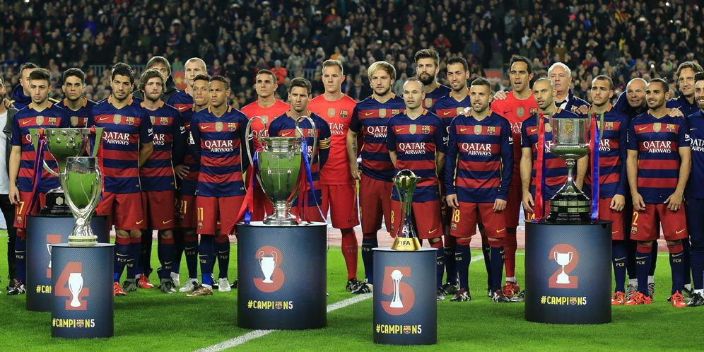 Barcelona Klub Terbaik Dunia 2015 Versi IFFHS