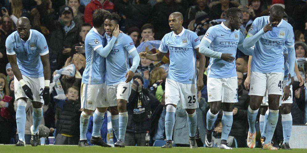 Hasil Pertandingan Manchester City vs M'Gladbach: Skor 4-2