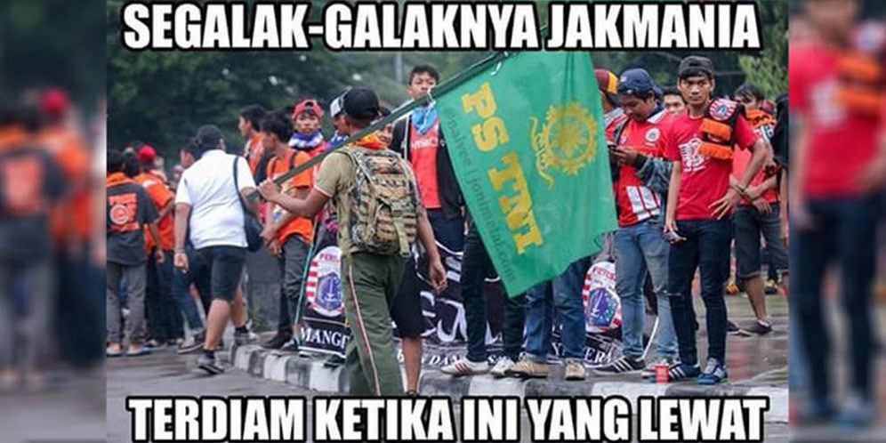 Siapa Berani?, Ini Meme Suporter PS TNI