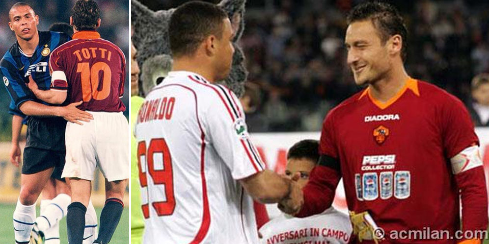 Ronaldo Bangga Satu Generasi Dengan Totti