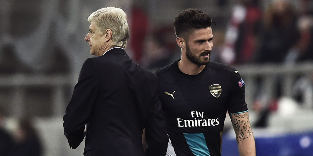 Giroud Tegaskan Tak Bermasalah dengan Bos Arsenal