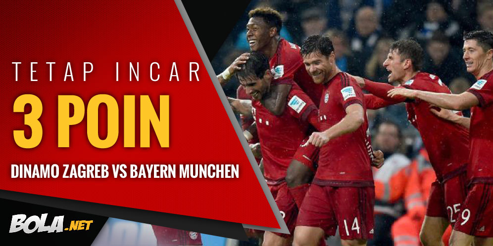 Prediksi Dinamo Zagreb vs Bayern Munchen 10 Desember 2015