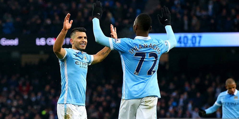 Aguero dan Kelechi Dapat Pujian Pellegrini