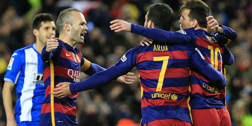 Hasil Pertandingan Barcelona vs Espanyol: Skor 4-1