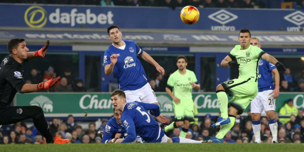 Hasil Pertandingan Everton vs Manchester City: Skor 2-1