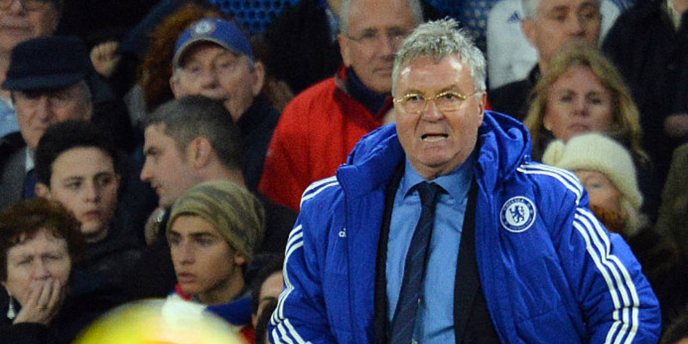 Video: Hiddink Jadi Korban Bentrok Pemain Chelsea vs Spurs