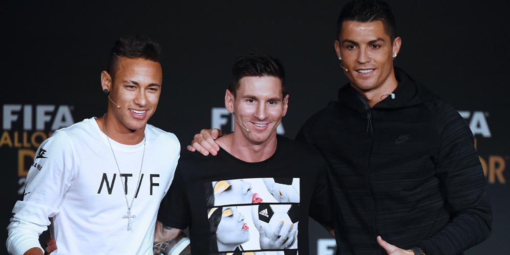 Ronaldo Ungkap Hubungan Baik Dengan Messi dan Neymar