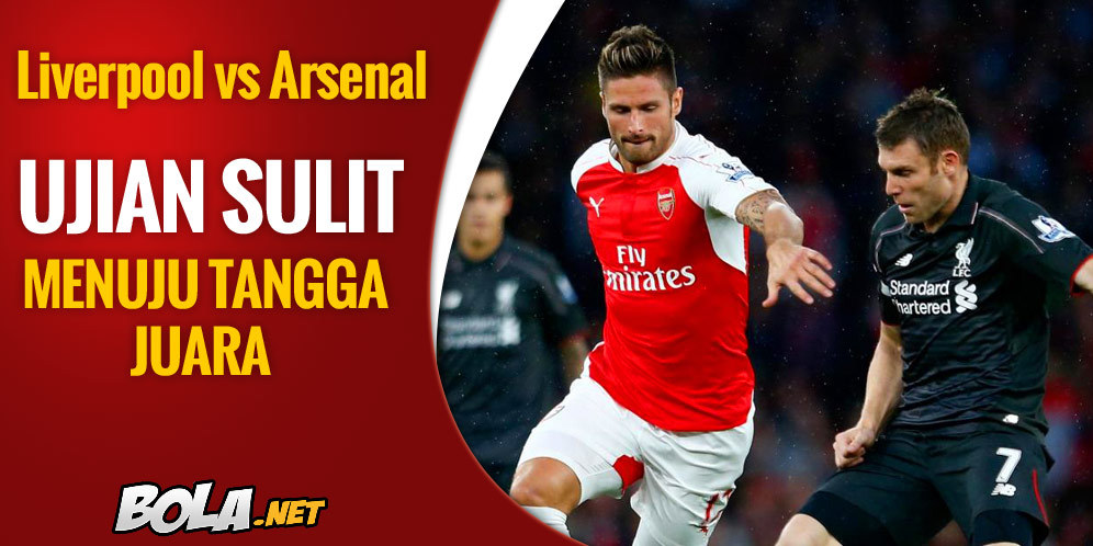 Prediksi Liverpool vs Arsenal 14 Januari 2016