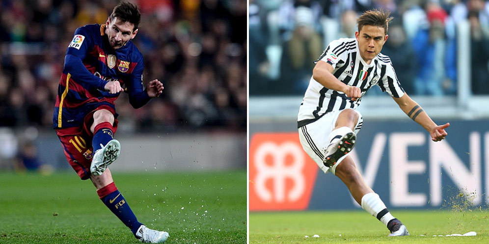 Termasuk Messi dan Dybala, Ini Pencetak Gol Terbanyak pada Laga Juventus vs Barcelona