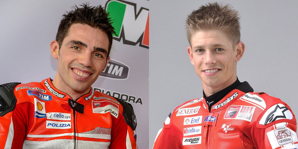 Ducati Sebut Pirro dan Stoner Sama Pentingnya