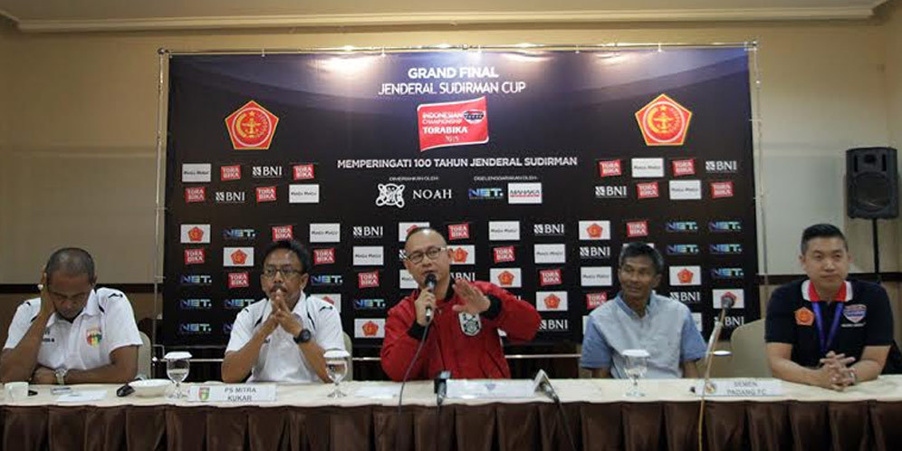 Press Conference final Piala Jenderal Sudirman (c) Fitri Apriani