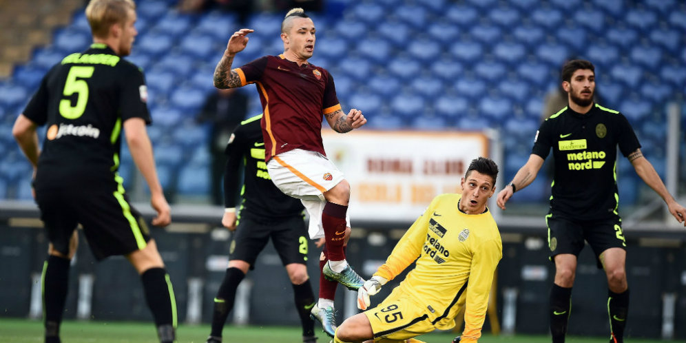 Hasil Pertandingan AS Roma vs Verona: Skor 1-1