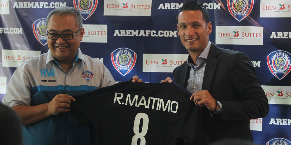 Di Arema Cronus, Maitimo Pilih Jadi Gelandang