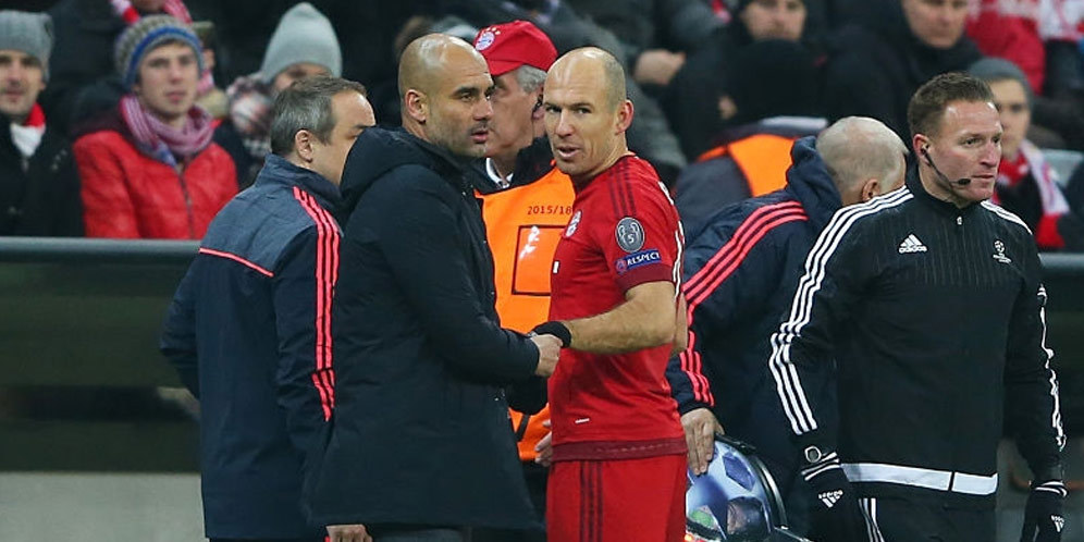 Sedihnya Robben Ditinggalkan Guardiola