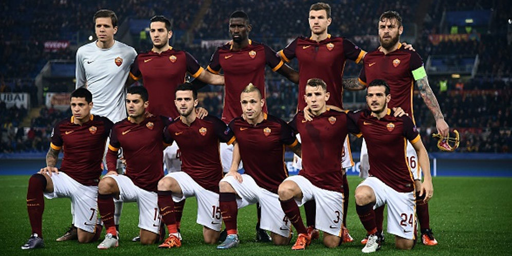 Skuat dan Perkiraan Starter Roma Hadapi Milan