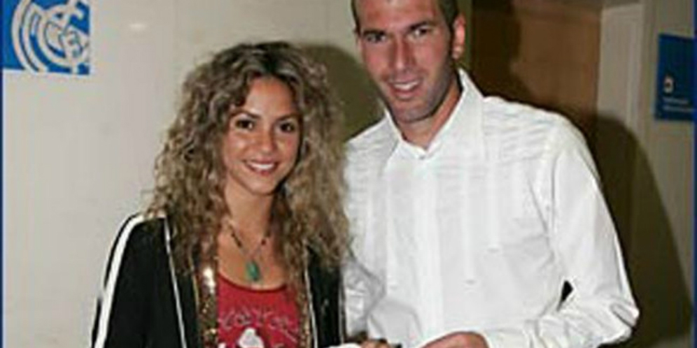 Inilah Foto 'Terlarang' Zidane dan Shakira