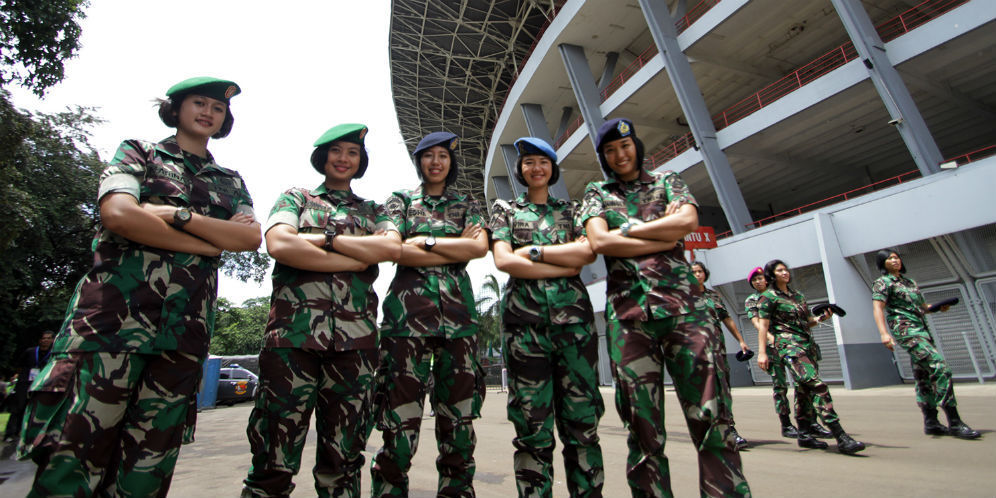 60 Tentara Cantik Amankan Final Piala Jenderal Sudirman