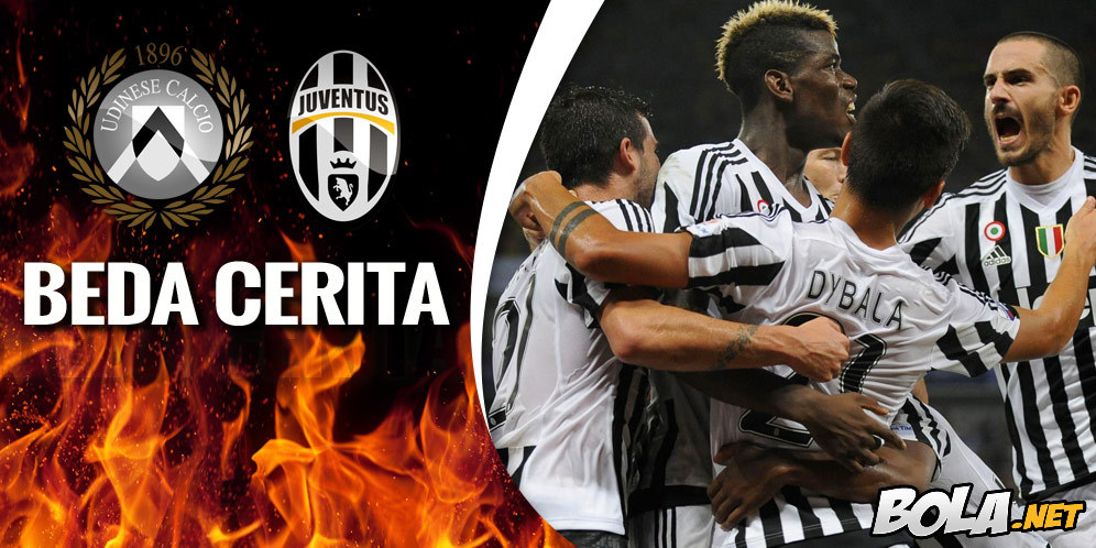 Data dan Fakta Serie A: Udinese vs Juventus