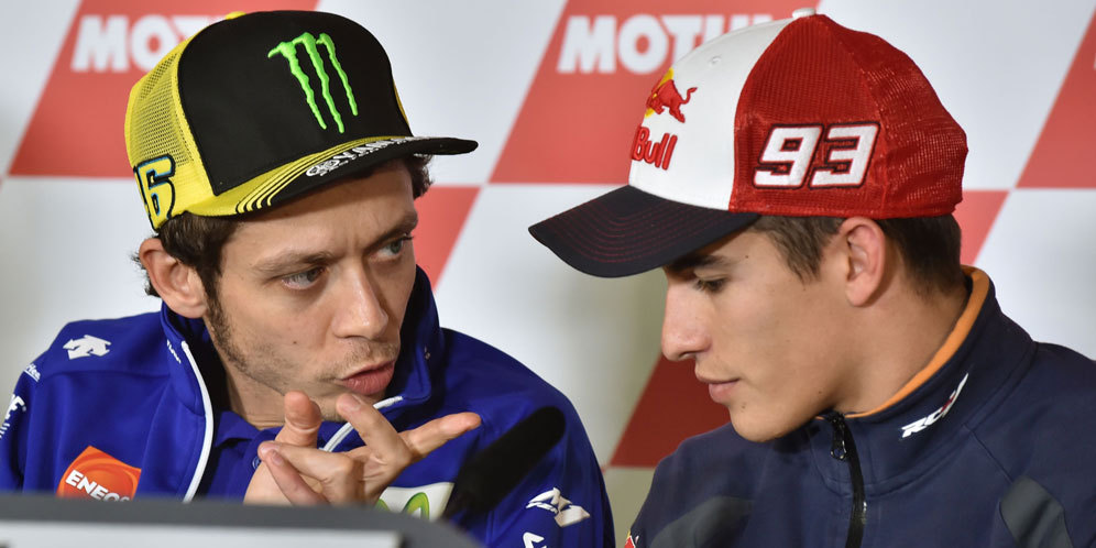 Rossi Soal Marquez: Munafik Bila Saya Jabat Tangannya!