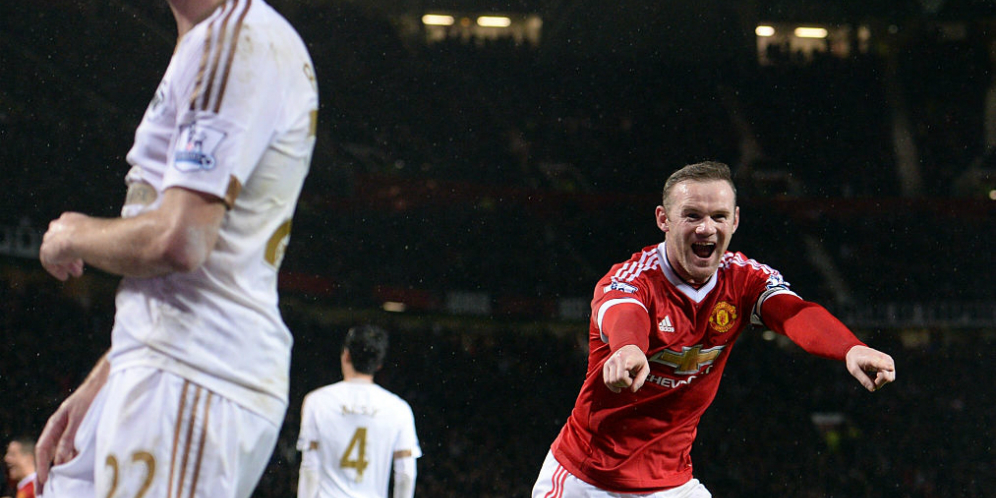 Hasil Pertandingan Manchester United vs Swansea: Skor 2-1