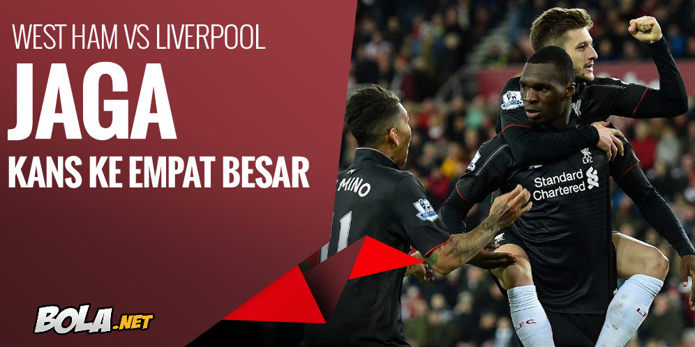 Prediksi West Ham vs Liverpool 2 Januari 2016