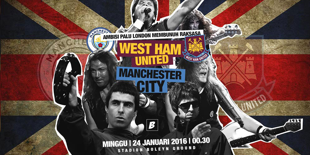 Prediksi West Ham vs Manchester City 24 Januari 2016