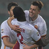 El Shaarawy Tajam, AS Roma Girang