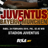 Prediksi Juventus vs Bayern Munchen 24 Februari 2016