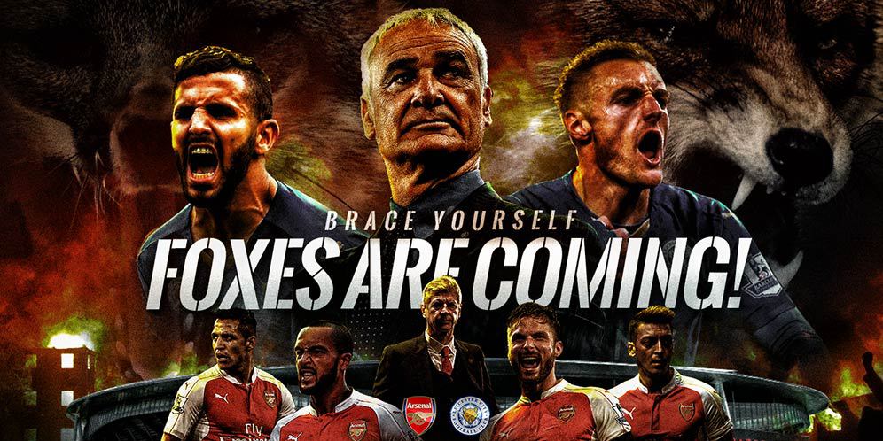 Prediksi Arsenal vs Leicester City 14 Februari 2016