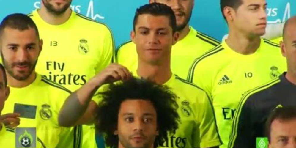 Kala Cristiano Ronaldo Isengi Rambut Marcelo