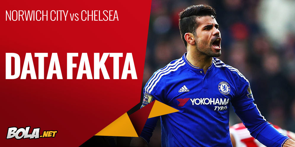 Data dan Fakta Premier League: Norwich City vs Chelsea