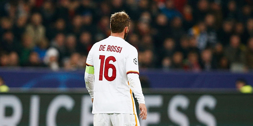 Roma Menang, De Rossi Cedera