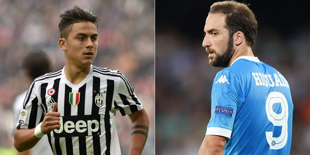 Infografis: Battle Stats Dybala vs Higuain