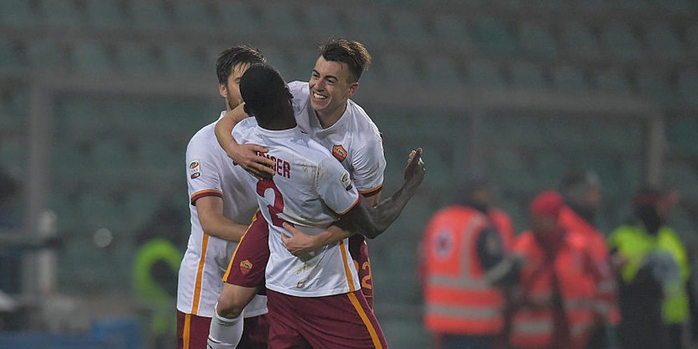 El Shaarawy Tajam, AS Roma Girang